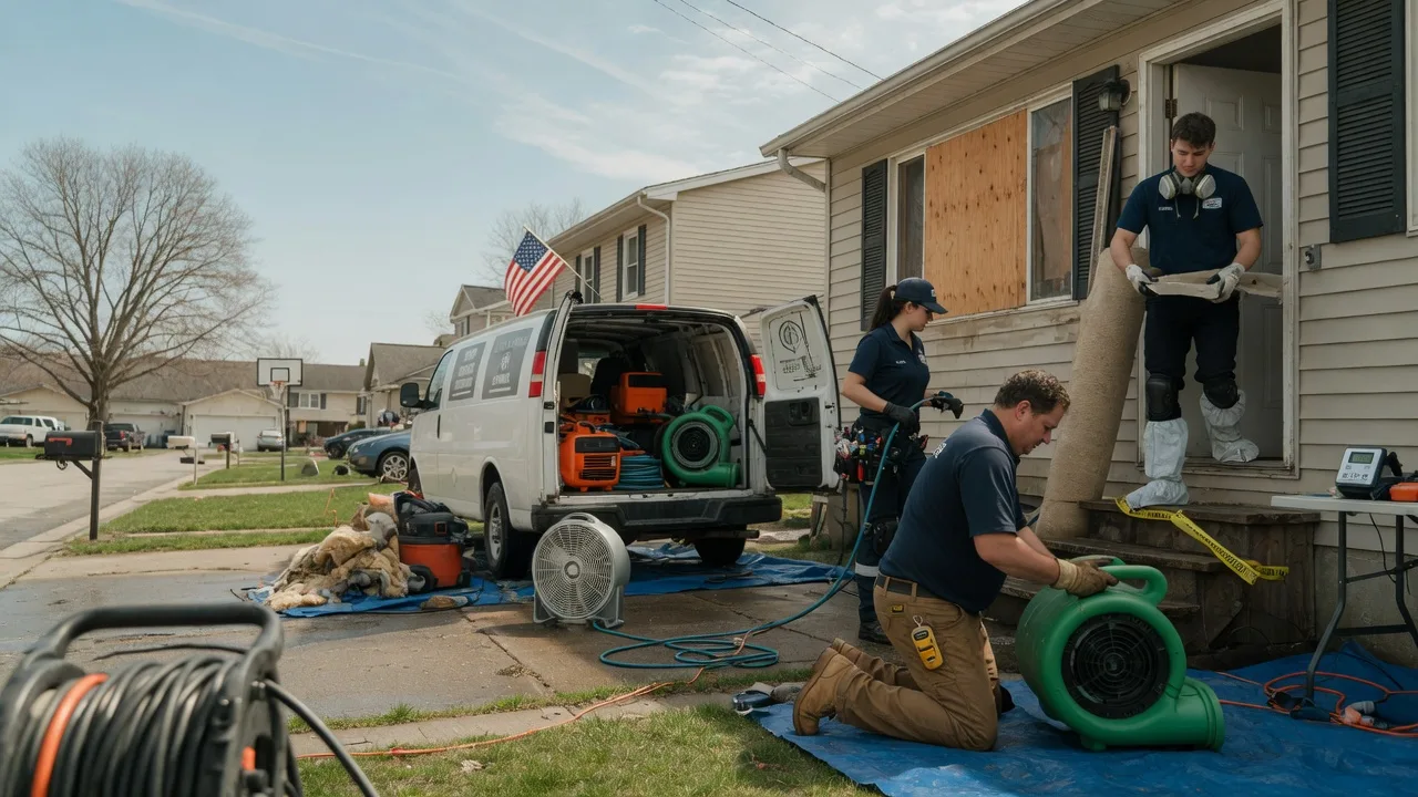 Water Damage Restoration in Osgood, IN near me